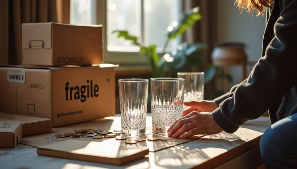 Quelques astuces pour la préparation des cartons fragiles pendant la livraison de votre déménagement