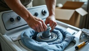 Bloquer le tambour de la machine à laver avant déménagement : guide 2026