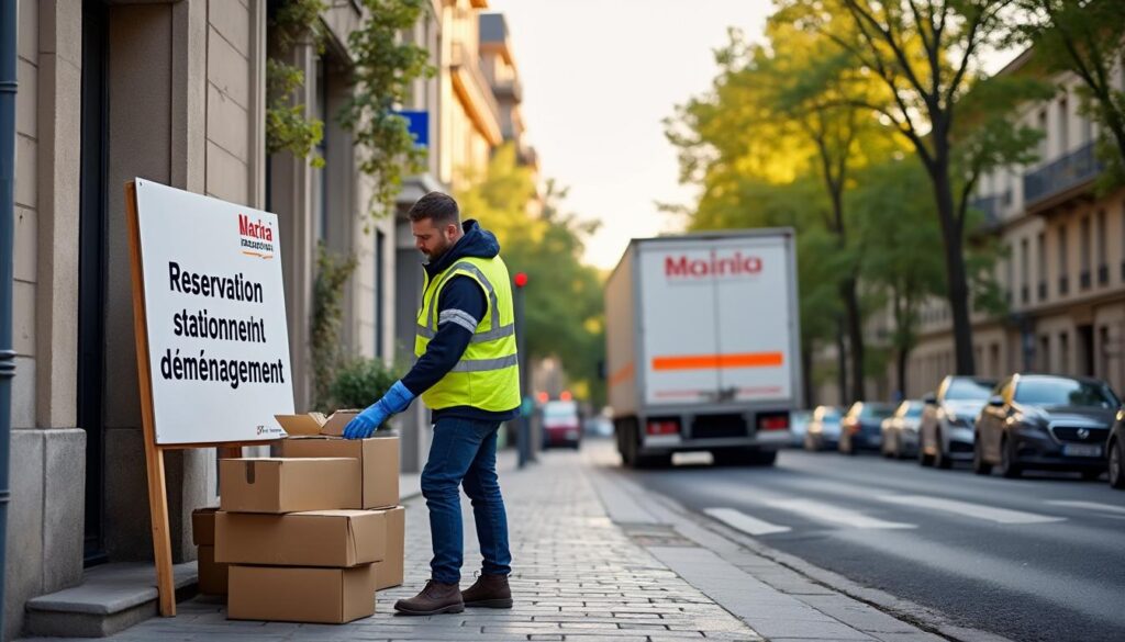 Mairie et déménagement : comment réserver votre place de stationnement