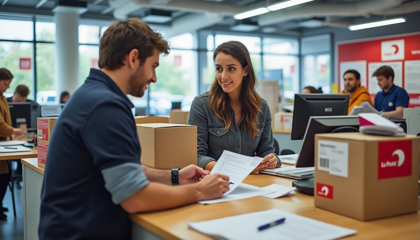 Illustration: La Poste, acteur incontournable du suivi postal en cas de déménagement