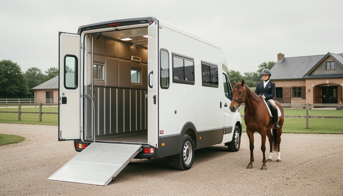Camion pour le transport de chevaux : bien le choisir