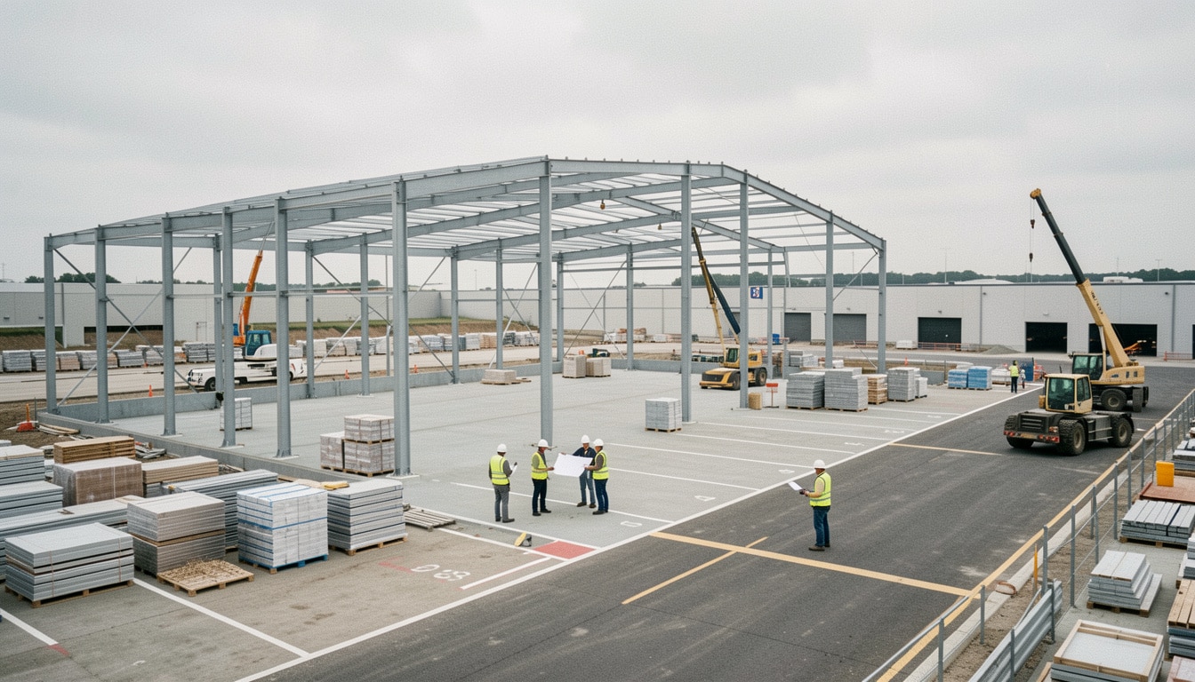 Construction d’une plateforme logistique efficace