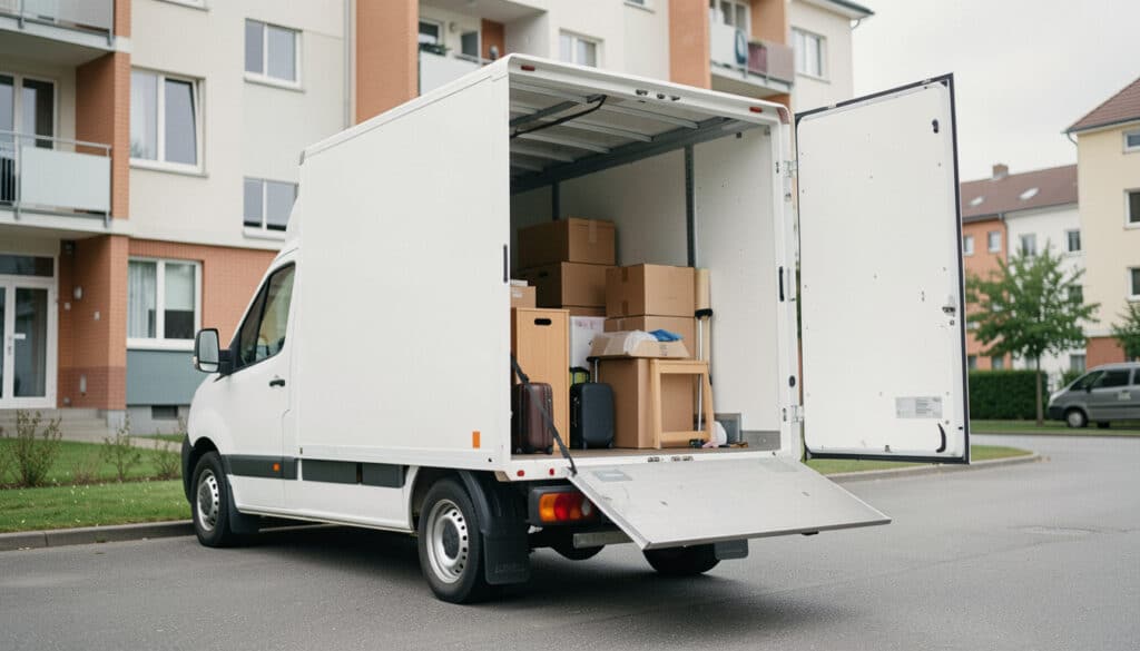 Utilitaire de 6 m³ : volume, chargement et limites